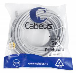 Патч-корд Cabeus PC-UTP-RJ45-Cat.5e-20m