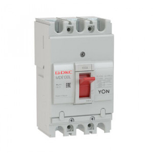 Выключатель автоматический в литом корпусе YON MDE100L040 DKC MDE100L040
