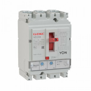 Выключатель автоматический в литом корпусе YON MD250N-TM160 DKC MD250N-TM160