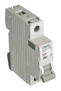 Efapel 55110 1CS Выключатель автоматический МСВ 1Р 6kA - C - 10A