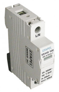 Efapel 55440 1DC Ограничитель перенапряжения SPD-1P-230/300V 40kA (In=20kA)