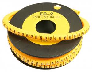 Маркер кабельный Cabeus EC-2-6