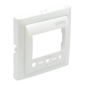 Efapel 90742 TBR Лицевая панель для комнатного термостата с ИК-управлением, белая