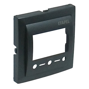 Efapel 90742 TIS Лицевая панель для комнатного термостата с ИК-управлением, серый