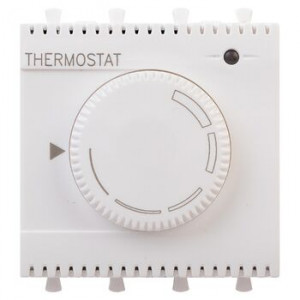 DKC / ДКС 4400162 Термостат для теплых полов Белое облако Avanti, 2 модуля