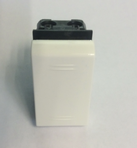 DKC / ДКС 45011 Выключатель 1-клавишный, 1М, 16А, 250В, IP20, белый RAL 9010, VIVA