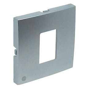 Efapel 90751 TAL Лицевая панель для розетки RJ-45, алюминий