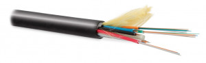 Оптоволоконный кабель 9/125 одномодовый Hyperline FO-MB-IN/OUT-9S-16-LSZH-BK