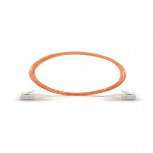 Предоконцованные волокна (pigtail) Eurolan, LC, OM2 50/125, 3м, серый хвостовик, цвет: оранжевый