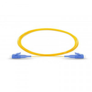 Предоконцованные волокна (pigtail) Eurolan, LC, OS2 9/125, 3м, синий хвостовик, цвет: жёлтый