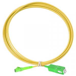 Коммутационный шнур оптический Eurolan Tight Buffer, Simplex SC/LC, OS2 9/125, LSZH (нг(A)-HFLTx), 7м, цвет: жёлтый, (41E-S2-SC-LC-07-AA)