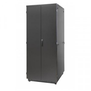 Дверь (к шкафу) Eurolan S3000, 47U, 2147х787х23 мм (ВхШхГ), металл, цвет: чёрный