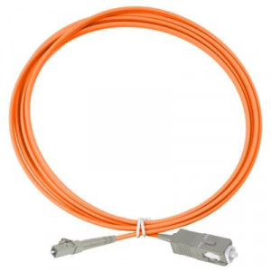 Коммутационный шнур оптический Eurolan Tight Buffer, Simplex SC/LC, OM2 50/125, LSZH (нг(A)-HFLTx), 15м, цвет: оранжевый, (41E-20-SC-LC-15)