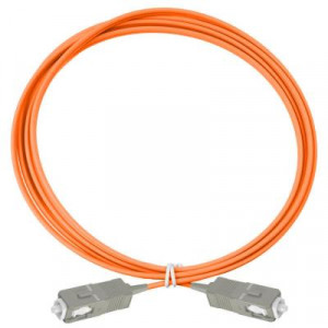 Коммутационный шнур оптический Eurolan Tight Buffer, Simplex SC/SC, OM2 50/125, LSZH (нг(A)-HFLTx), 5м, цвет: оранжевый, (41E-20-SC-SC-05)