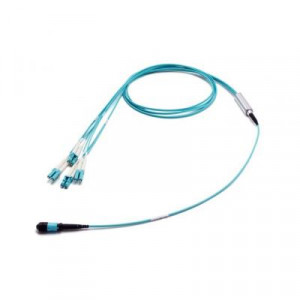 Сборка кабельная Eurolan разветвительная, MTP/LC, OM3 50/125, LSZH (нг(A)-HFLTx), Ø 3мм, 50м, цвет: бирюзовый, (43H-30-08-M8-LC-050-0E-M-10)