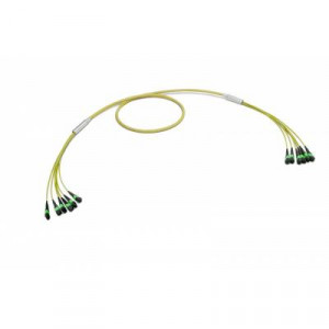 Коммутационный шнур оптический Eurolan, MTP/MTP, OS2, LSZH (нг(A)-HFLTx), Ø 8,4мм, 50м, цвет: жёлтый, (43M-S2-144-M2-M2-050-0E-FFA-10)