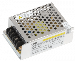 IEK LSP1-025-12-20-33-PRO Драйвер LED ИПСН-PRO 5050 25Вт 12В блок-клеммы IP20
