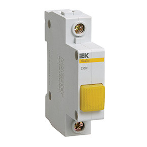 IEK MLS10-230-K05 Лампа сигнальная ЛС-47 жел.