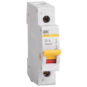 IEK MNV10-1-020 Выключатель нагрузки ВН-32 20А/1П