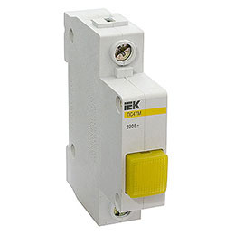 IEK MLS20-230-K05 Лампа сигнальная ЛС-47М жел.
