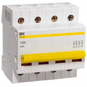 IEK MNV10-4-100 Выключатель нагрузки ВН-32 100А/4П