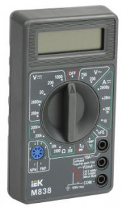 IEK TMD-2S-838 Мультиметр цифровой Universal M838