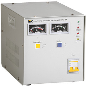 IEK IVS10-1-02000 Стабилизатор напряжения СНИ 1/220 2.0кВА 1ф