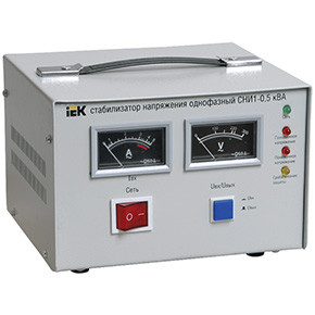 IEK IVS10-1-00500 Стабилизатор напряжения СНИ 1/220 0.5кВА 1ф