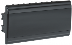 IEK MKP13-V-01-18-41-K02 Корпус модульный пластиковый встраиваемый ЩРВ-П-18 PRIME черный IP41