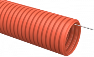 IEK CTG20-20-K04-100 Труба гофрированная ПНД d=20мм с зондом оранжевая (уп.100м)