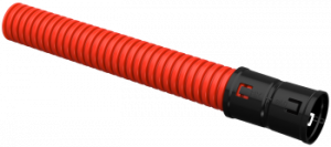IEK CTG12-040-K04-050-R Труба гофрированная двустенная ПНД d=40мм красная (уп.50м)