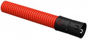 IEK CTG12-050-K04-100-R Труба гофрированная двустенная ПНД d=50мм красная (уп.100м)