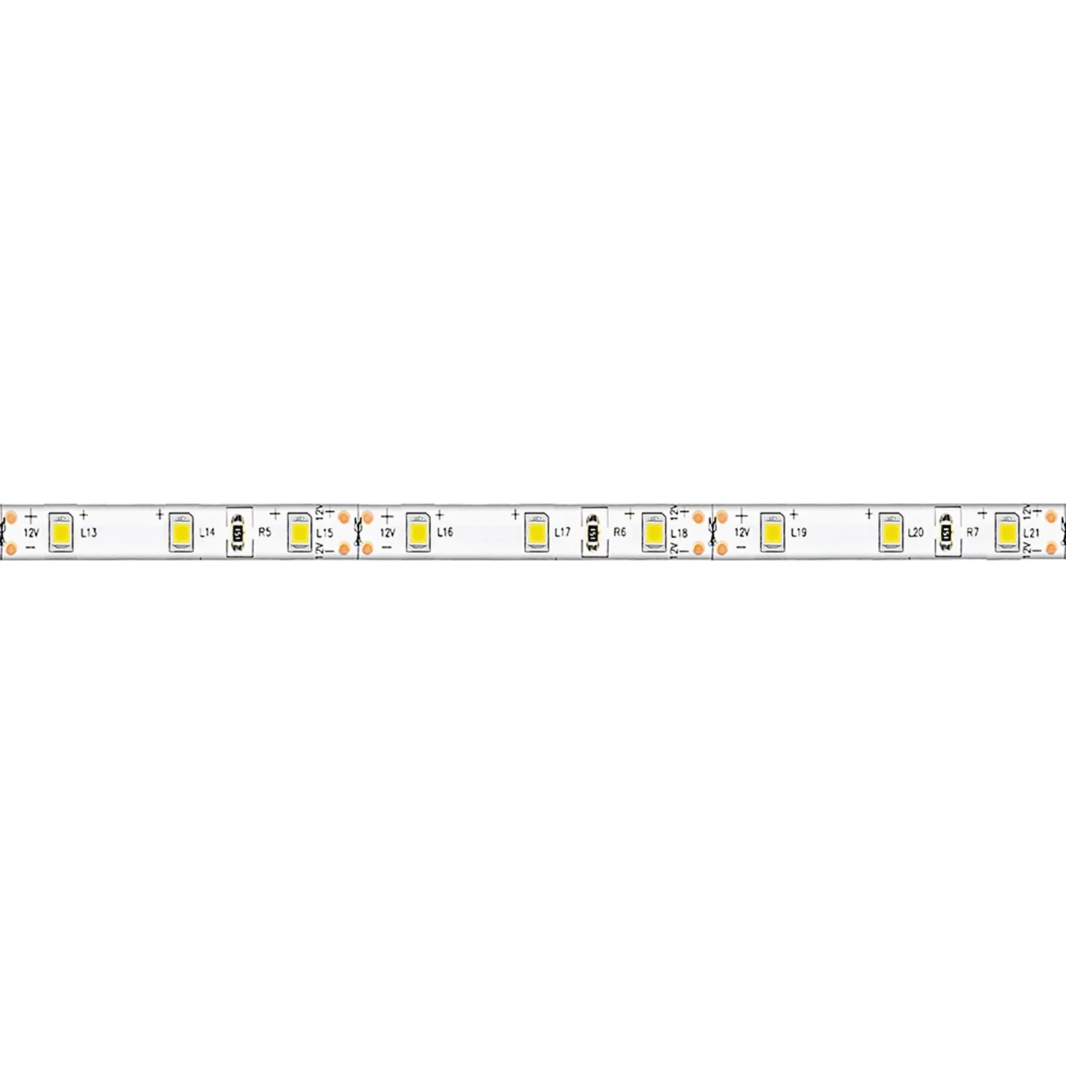 Лента светодиодная LEDх60/м 5м 4.8w/m 12в IP65 тепло-белый FERON 27640