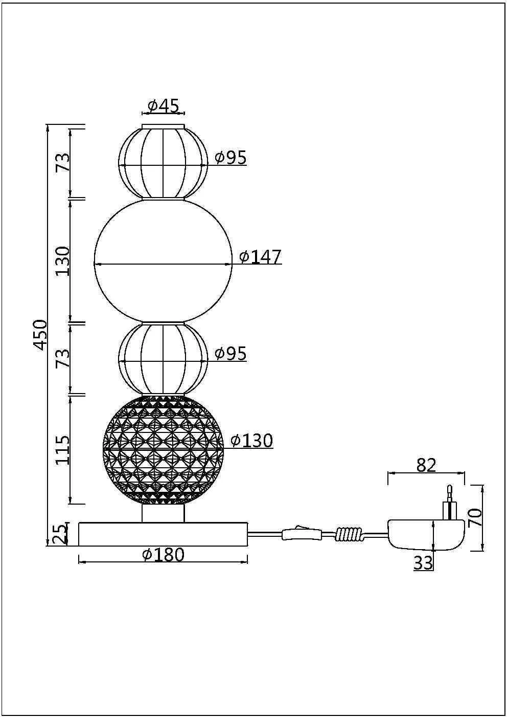 Настольный светильник MOD301TL-L18G3K Maytoni MOD301TL-L18G3K