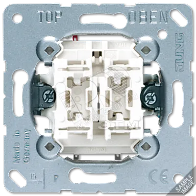 Выключатель сдвоенный JUNG 505EU